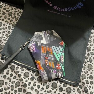 Disney inspired Gothic Coffin-Shaped Wristlet